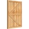 Ekena Millwork Framed Board-n-Batten Shutters w/Z-Bar, Rough Sawn Western Red Cedar, 26 7/8W x 36H, PR RBF06Z26X036RWR - alternate 4